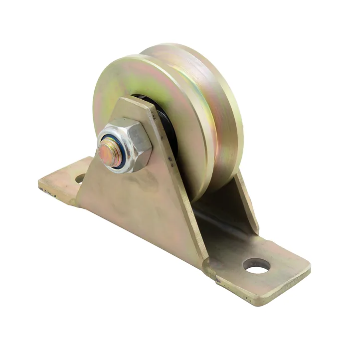 Perfil trapezoidal, con rodamiento