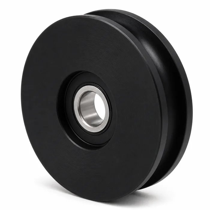 Plástica para gimnasio, con rodamiento