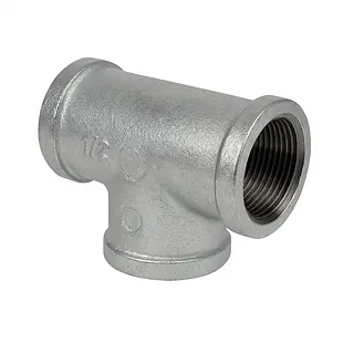 Tee Galvanizada Roscada