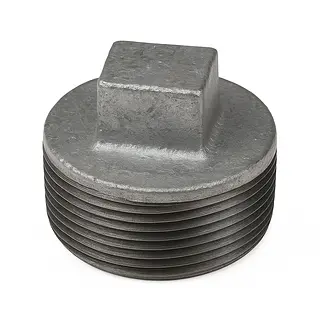 Tapon Macho Galvanizado