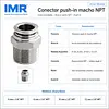 Macho Prestolock Inoxidable