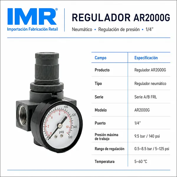 Regulador De Aire Serie A/B